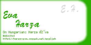 eva harza business card